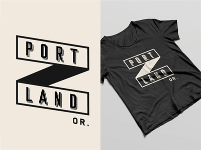 Portland Or. apparel apparel mockup digital art mock up oregon portland