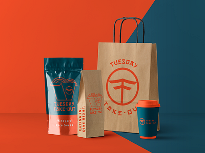 Package Identity chinese food delivery service identity