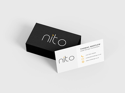 Business Cards - Nito Design Studio brand identity branding graphic design logo logo design