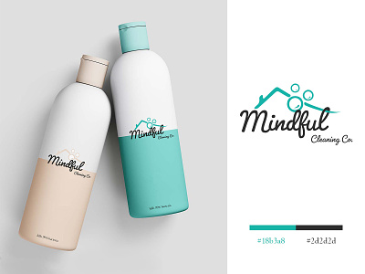 Logo Design - Mindful Cleaning brand identity branding design graphic design logo packaging product design typography
