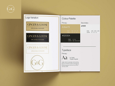 Brand Guidelines - Ginger & Goose