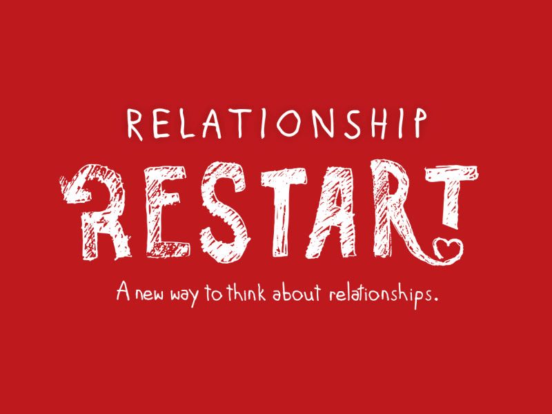 Relationship Restart Artwork church drawn hand move on relationship restart series sermon the type