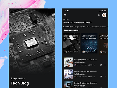 Tech Blog App