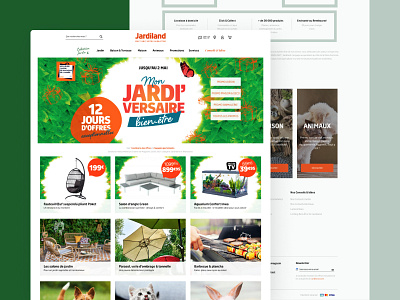 Jardiland Website