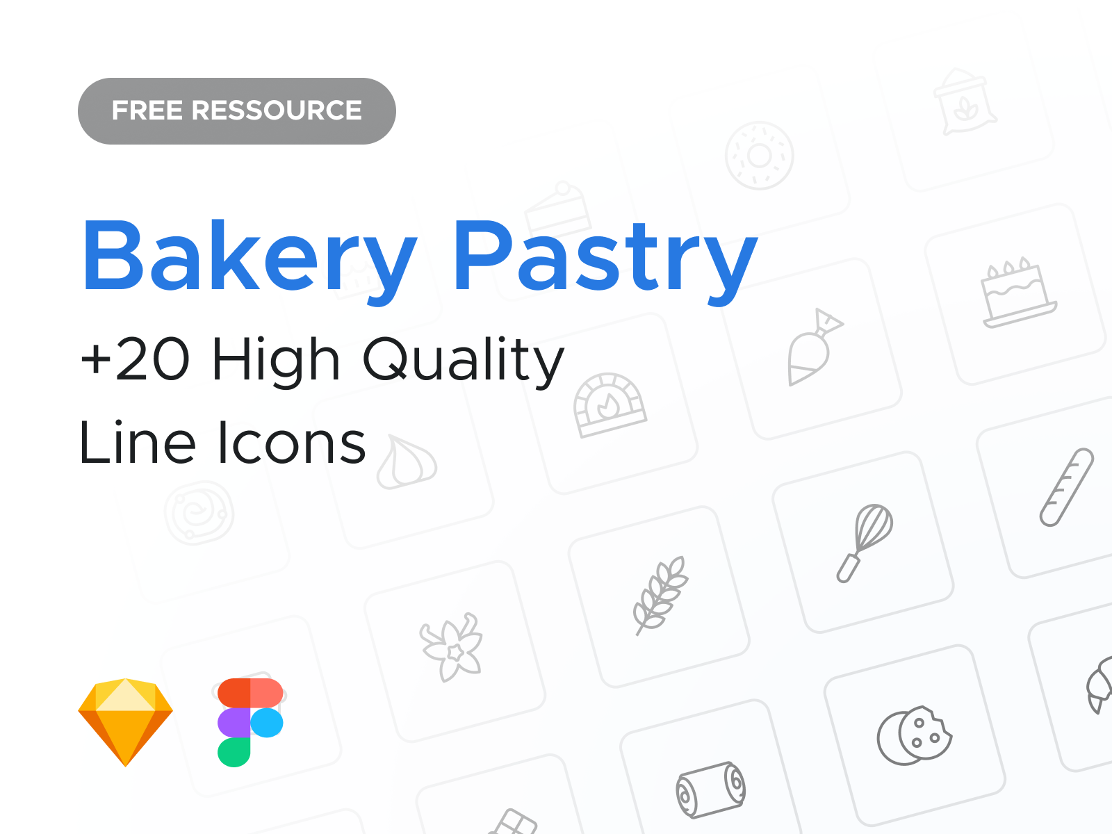 Free Bakery Pastry Icons agence bag bakery cake chocolate cookie croissant dnd ecommerce flour free icon meringue oven pack pastry thermometer toast vanilla whip