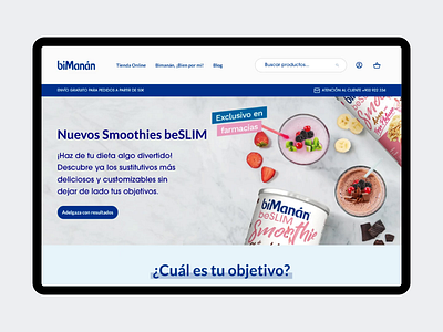 biManán Website agence animation bimanan design desktop dnd ecommerce food home item magento page principle product sketch ui website