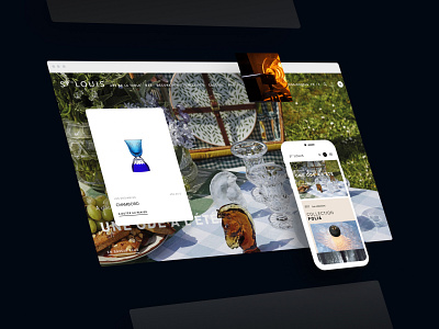 Cristallerie Saint Louis Website agence cristallerie crystal design desktop dnd ecommerce louis magento mobile responsive saint shop ui website