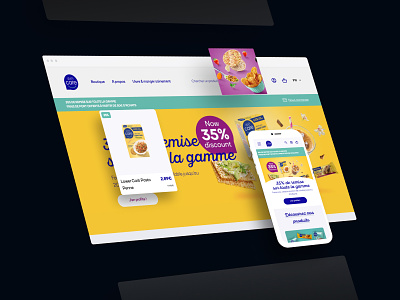 WeCare Website agence chocolat design dnd ecommerce food healthy magento mobile product responsive showcase snack ui website wecare