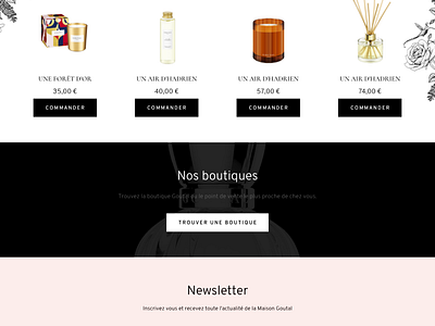 Goutal Paris Website by Agence Dn'D on Dribbble