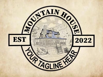 mountain house vintage logo