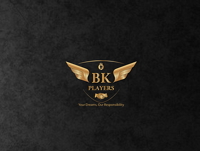 BK Players - LOGO branding design graphic design illustration logo typography vector