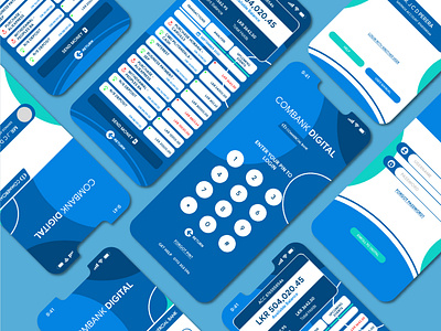 COMBANK DIGITAL App - Conceptual Redesigned UI