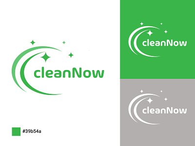 Cleaning Logo branding logo