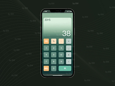 Calculator Design apppage calculatordesign dailyui uipractice