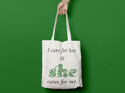 SHE cares for you brand branding community earth identity logo nature organic sustainable typography vedic yoga