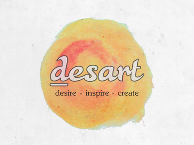 Desart - Identity art brand corporate creative desart icon identity logo logotype ngo paint thekawaloberoi thumb type watercolor