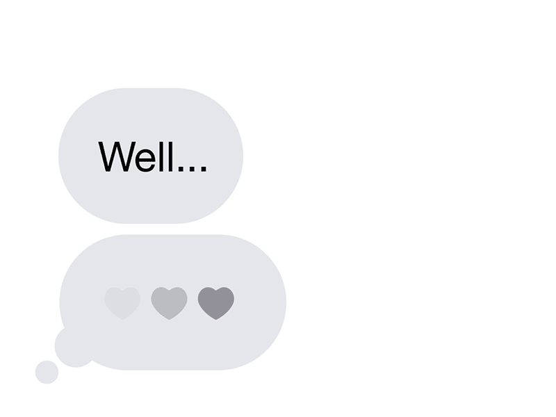 ❤️❤️❤️ app heart love lover messages messenger text texting ui