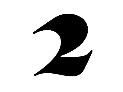 No. 2 font type typedesign typography