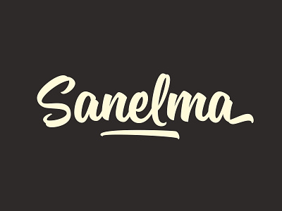 Sanelma typeface