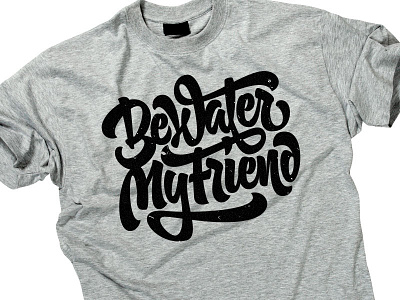 T-shirt #2 brush lettering print script t shirt typography