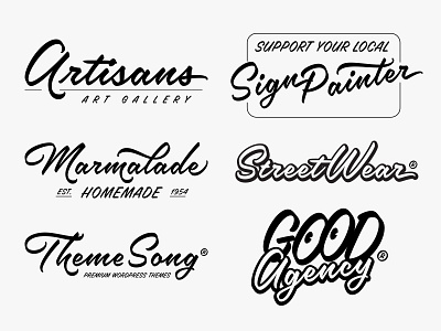 Sivellin typeface samples branding brush bruslettering font lettering logo script type type design typedesign typography