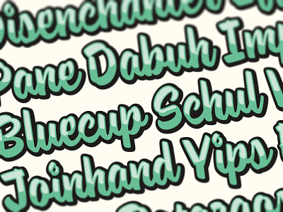 WIP - script typeface brush font script type type design typedesign typography