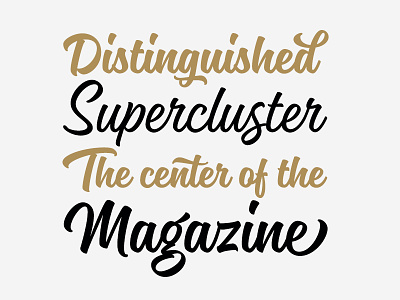 Magneton typeface brush font script type typeface typography