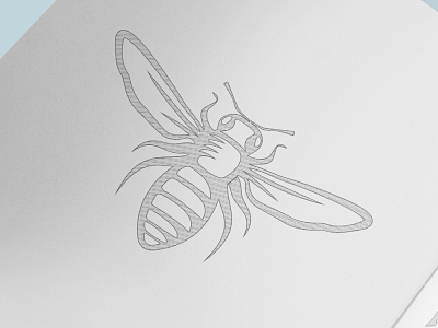Royal Honey honey bee illustration jar label label design product design vintage design