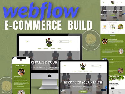 Webflow E-Commerce Build