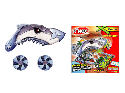K'NEX Toy & Package design hero shot illustration knex toy design toy illustration toy package