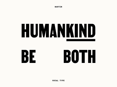 humankind blm design diversity history human humankind kind martin mlk mlkjr type typography