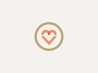 Companion Care mark brand care custom elderly heart identity logo mark service transparency typography