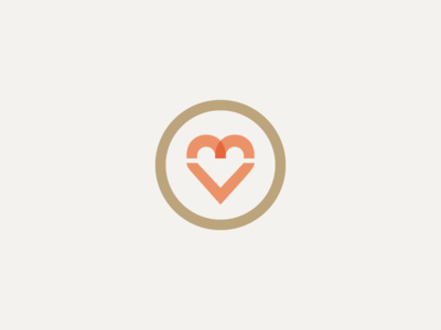 Companion Care mark brand care custom elderly heart identity logo mark service transparency typography