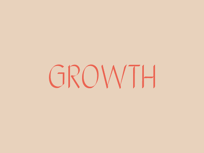 Growth autumn experiment fall flow fluid font grow growth october play type typography