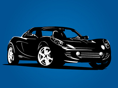 Lotus automotive car fast illustration lotus lotus elise