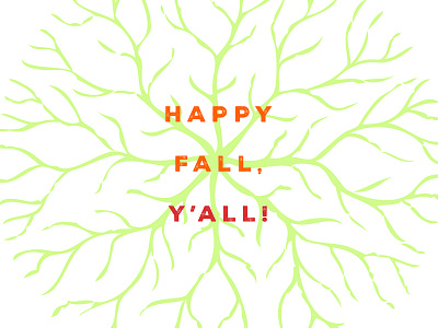 Happy Fall, Y'all! autumn fall leaves