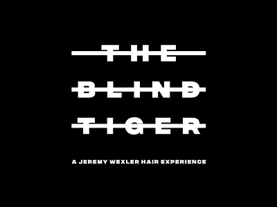 Blind Tiger barber grooming hair haircut hairstyle mens stylist