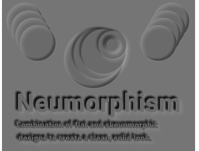 Neumorphism post 3d animation graphic design logo motion graphics ui