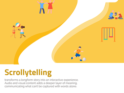 Scrollytelling post 3d animation graphic design logo motion graphics ui