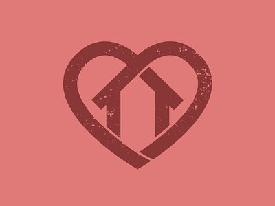 House in the Heart heart house icon