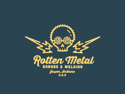 Rotten Metal Garage