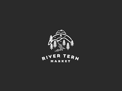 River Tern Market bird hills logo ohio river