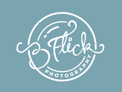 B Flick Photography camera camera lens phoenix logo photo photography script