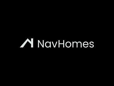 Nav Homes brand identity brand name construction logo graphic design home logo logo logo concept logo house logo minimal logo simple minimal n letter logo