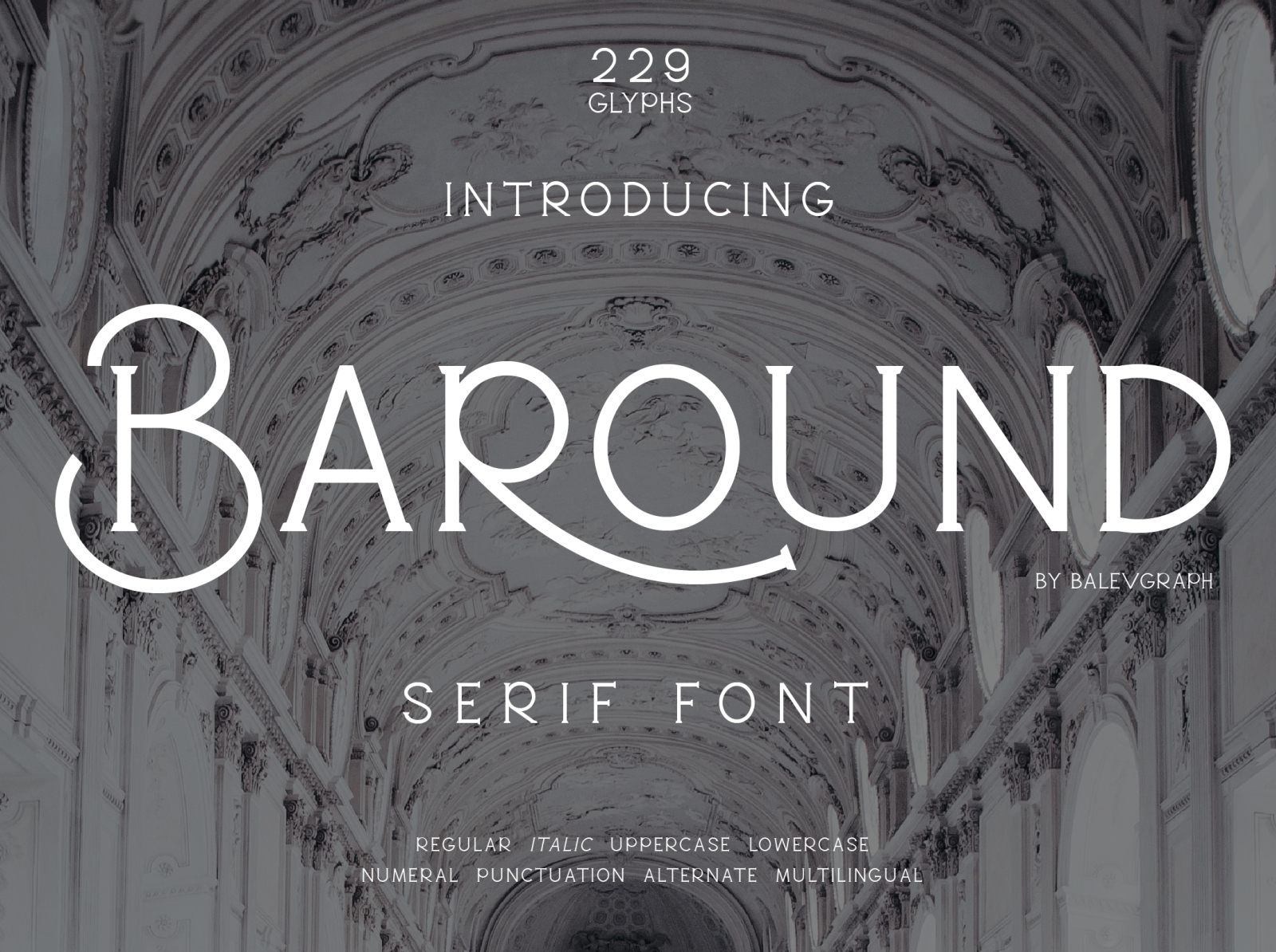 Free Font – Baround Serif font by DemFont on Dribbble