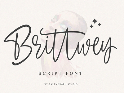 Free Font – Brittwey Handwritten Script Font