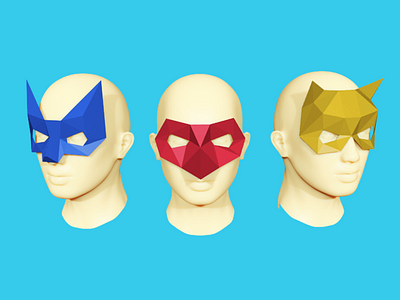 Low Poly Masks