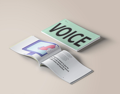 Voice design editorial illustration