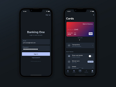 Banking Mobile Design