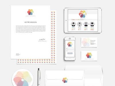 Freemoods Mockup charette creativity desgin freemoods logo rush startupweekend toulouse